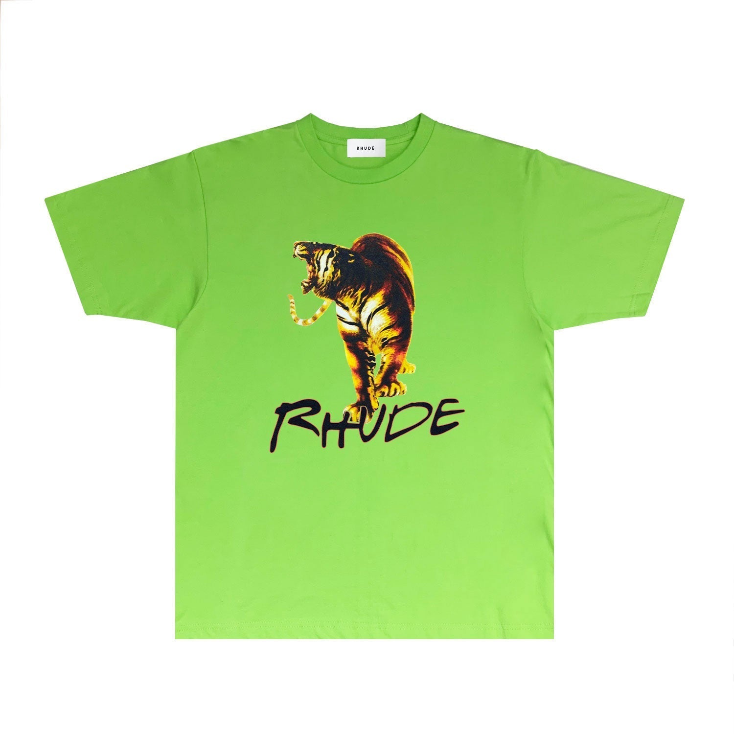 Rhude T-shirts Printed Trendy Pure Cotton