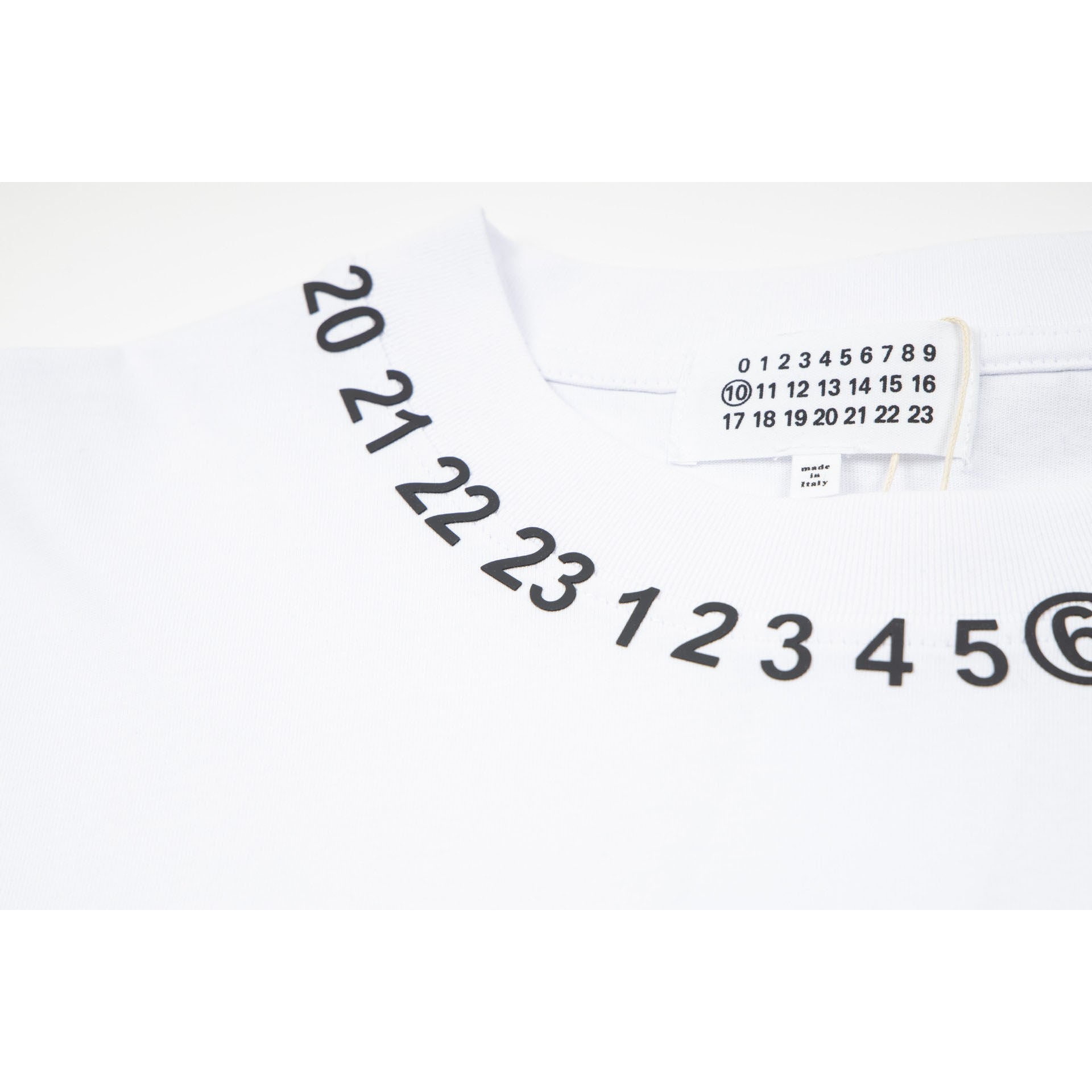 Maison Margiela T-shirt Crew Neck Loose Short Sleeve T-shirt