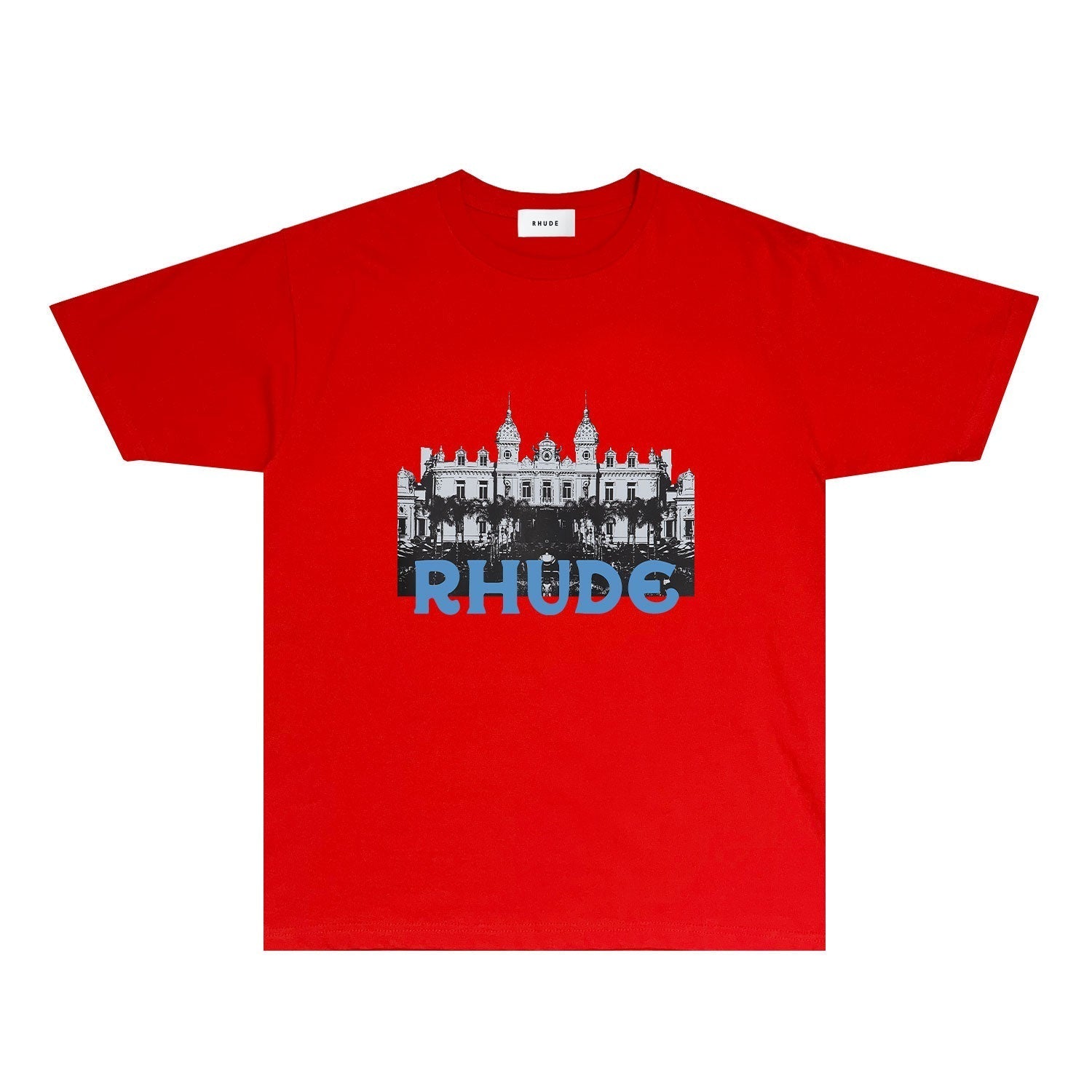Rhude T-shirts Printed Trendy Pure Cotton