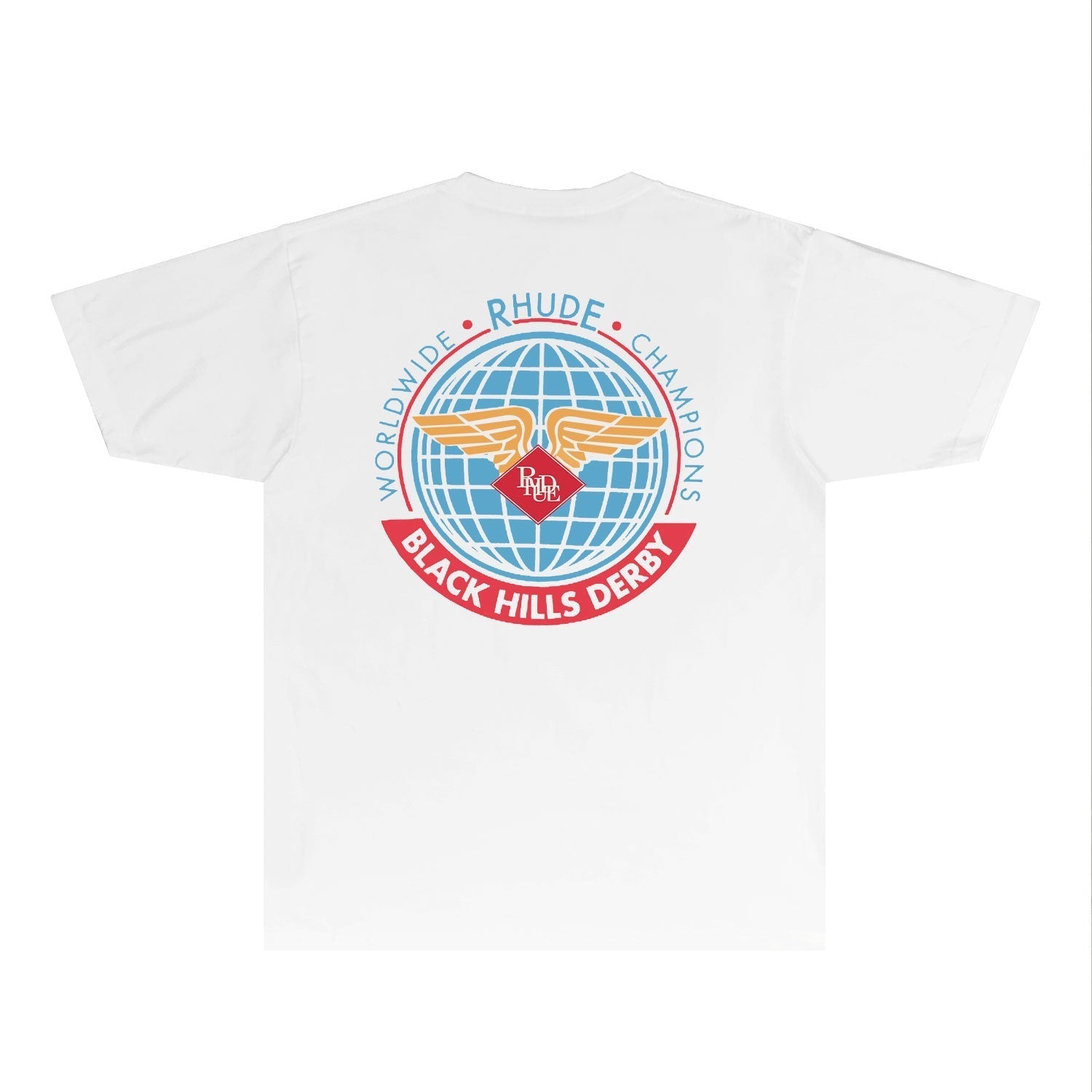 Rhude T-shirts Printed Trendy Pure Cotton