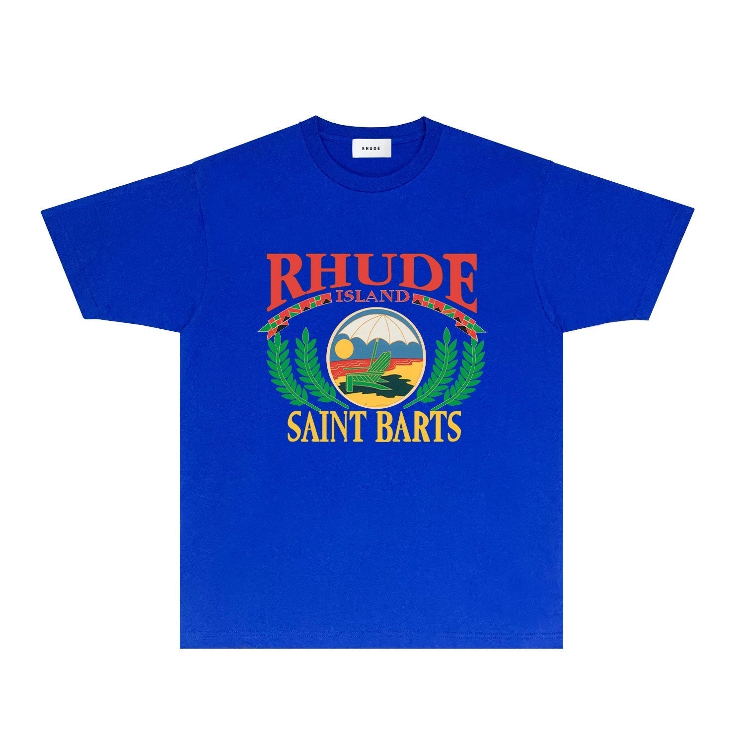 Rhude T-shirts Printed Trendy Pure Cotton