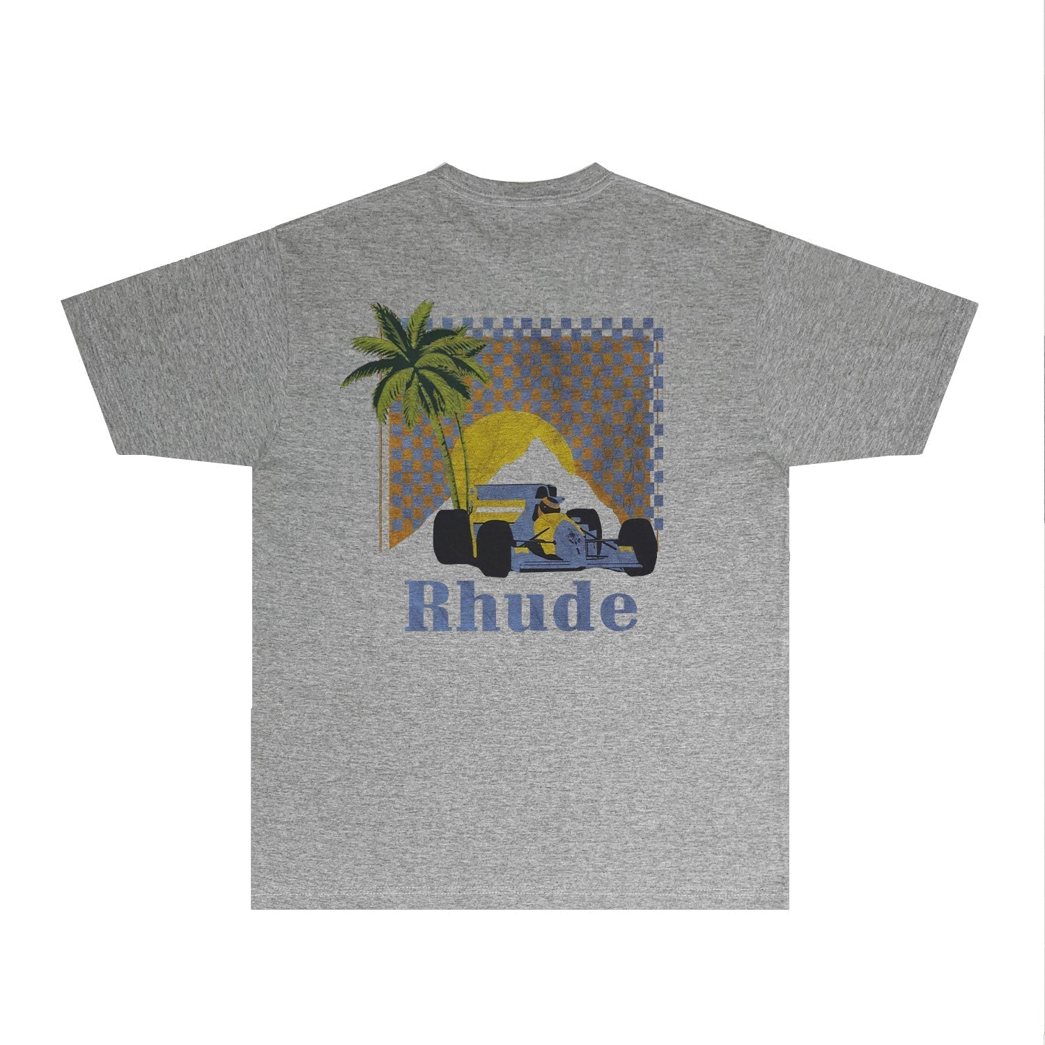 Rhude T-shirts Printed Trendy Pure Cotton