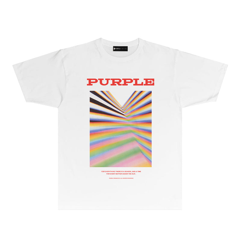 PURPLE  fashion T-shirt