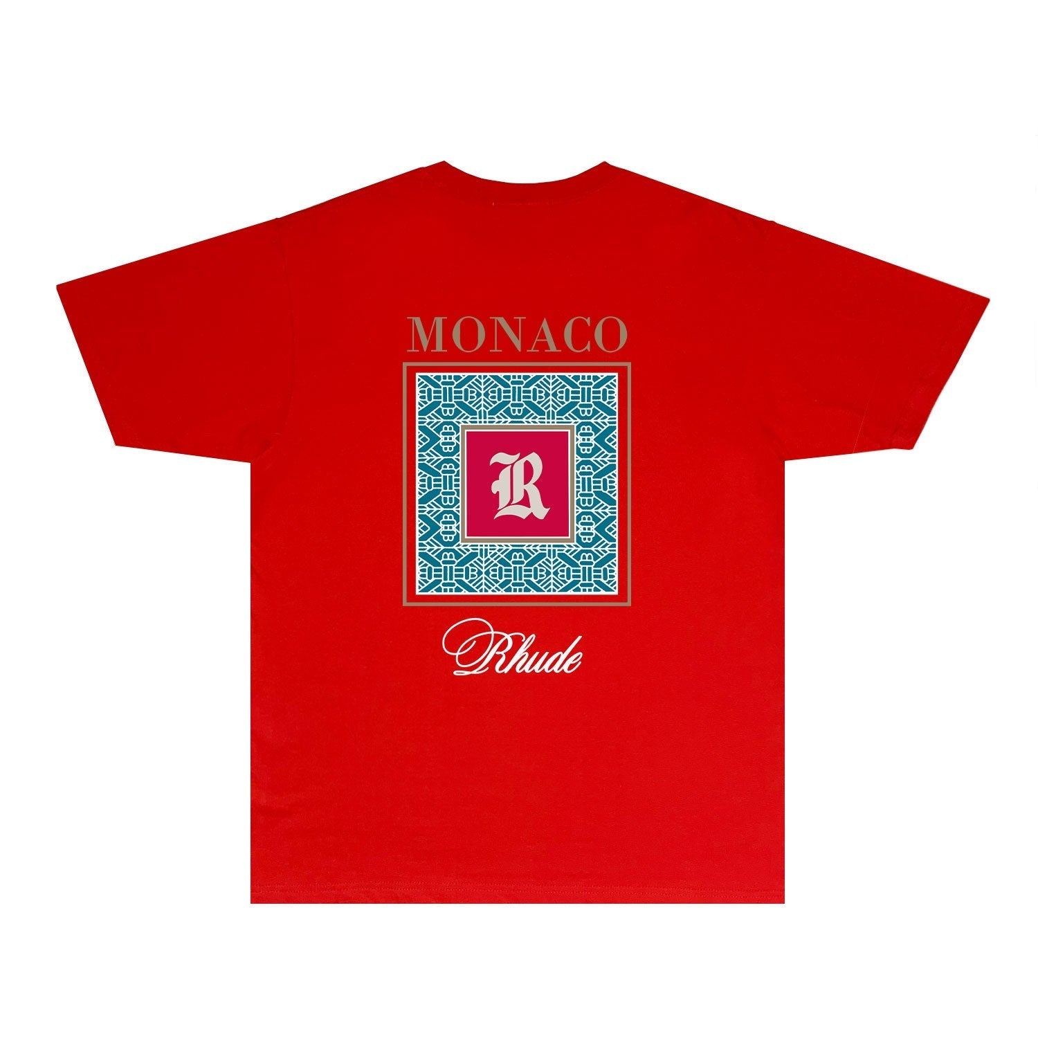 Rhude T-shirts Printed Trendy Pure Cotton