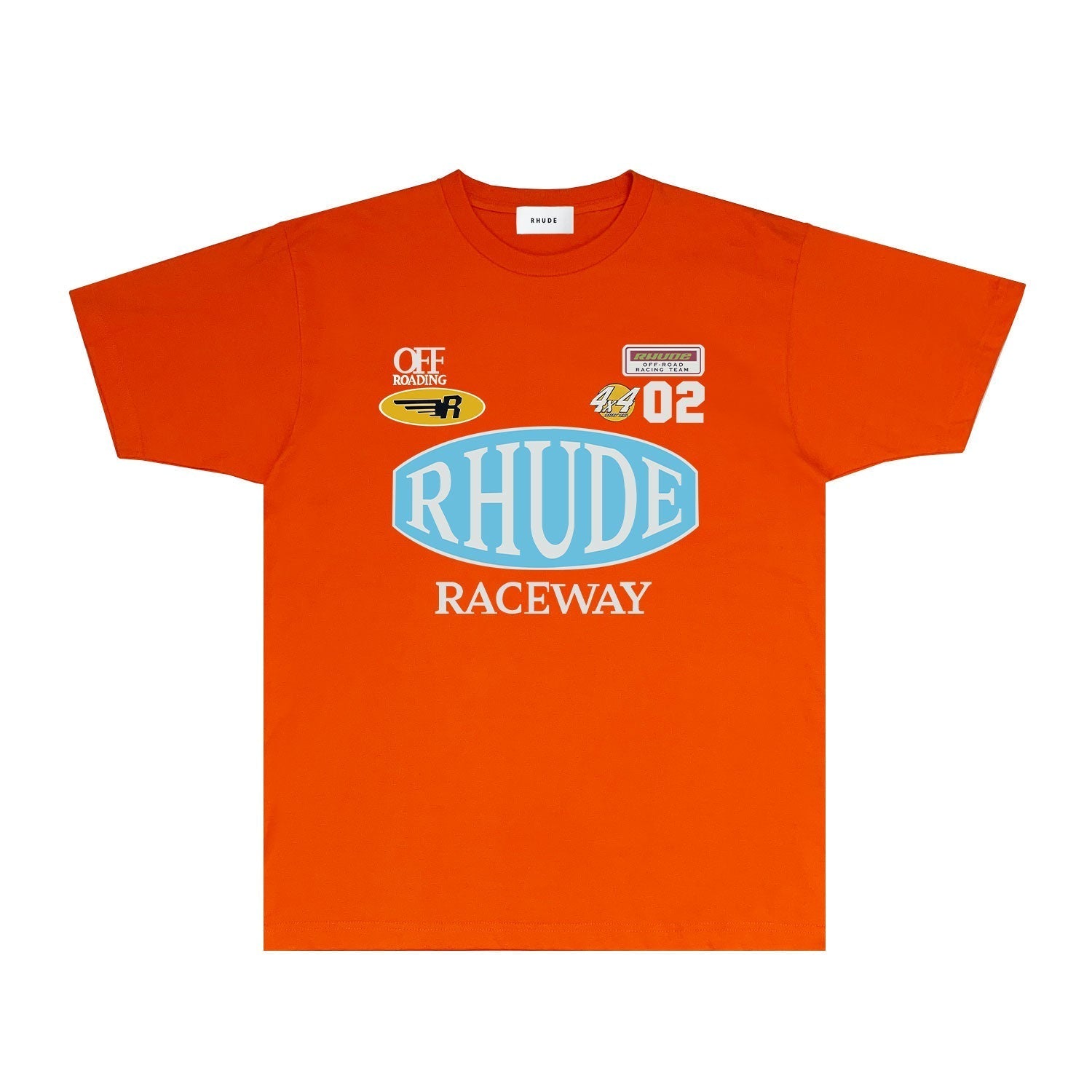 Rhude T-shirts Printed Trendy Pure Cotton