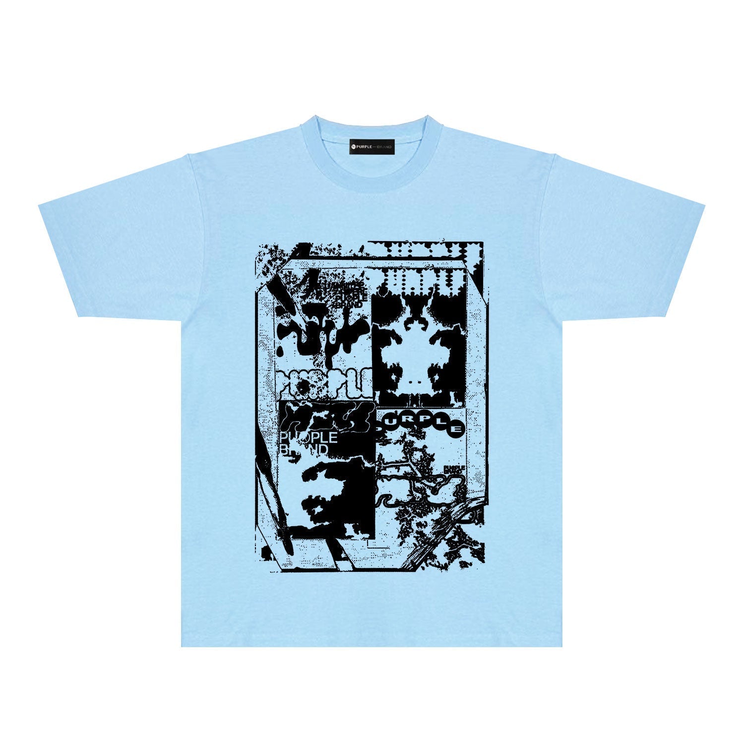 PURPLE  fashion T-shirt