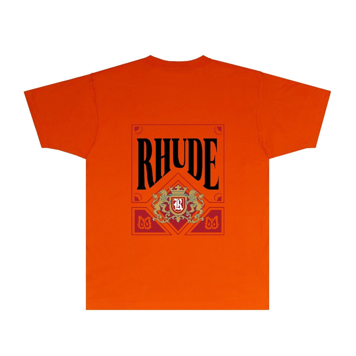 Rhude T-shirts Printed Trendy Pure Cotton